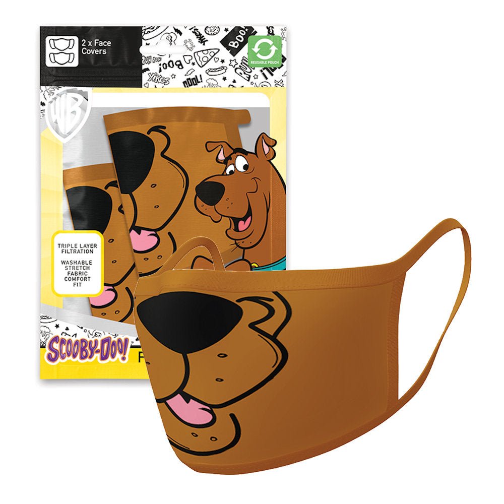 【廃番ラスト販売/特別価格】SCOOBY DOO 弱虫スクービーの大冒険 - Mouth 2枚セット / ファッション・マスク - PGS
